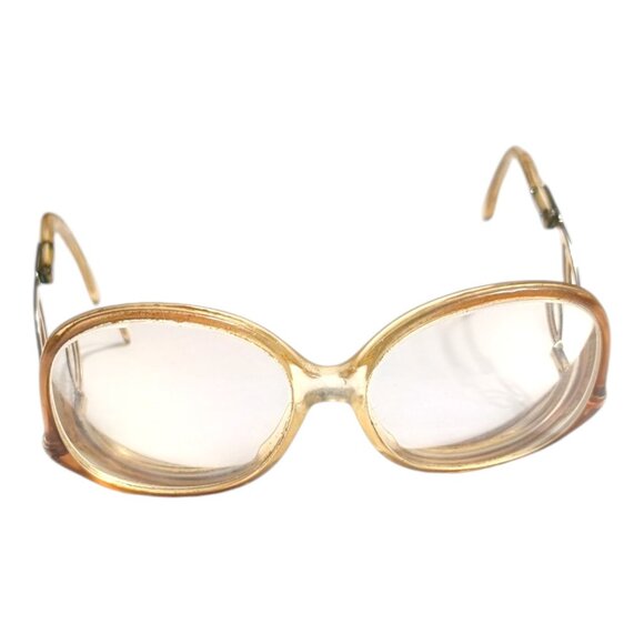 Vtg 70s 80s Drop Arm Oversized Eyeglasses Frames Frame Only - Picture 2 of 11